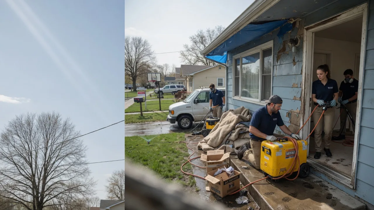Basement Flood Cleanup in Selma, IN near me